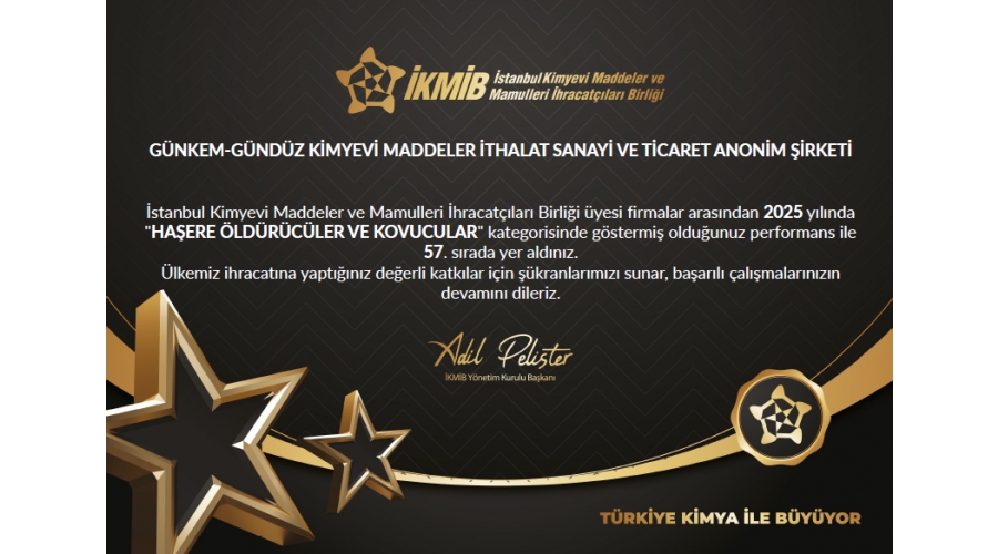 GÜNKEM-GÜNDÜZ KİMYEVİ MADDELER İTHALAT SANAYİ VE TİCARET ANONİM ŞİRKETİ